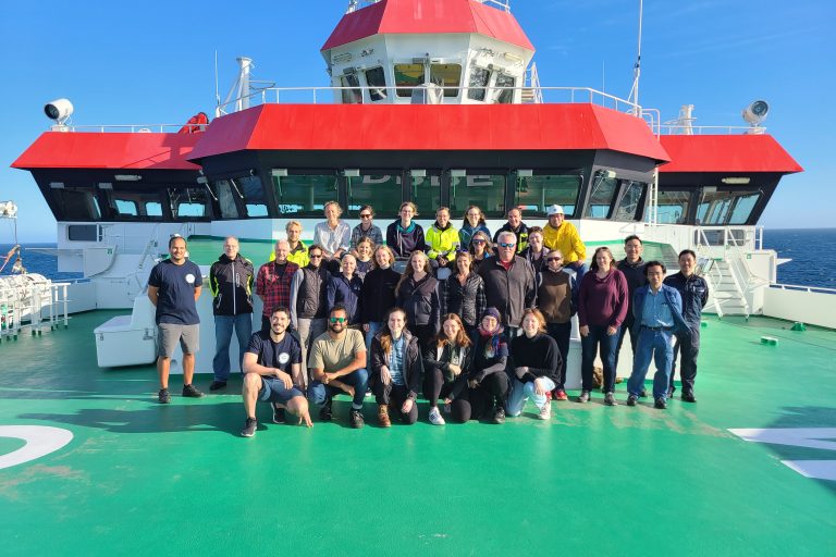 The scientific crew of SO294. (Credits: Sarah-Marie Kroeger)