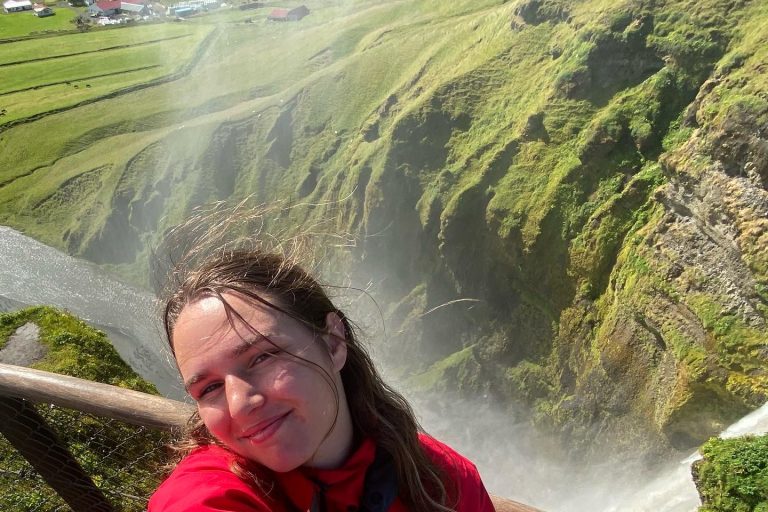Second-year Earth Science MSc Student Martina Boddy - recipient of a 2024 EDI award.